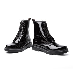 Bota Urbana Flexi Con Brillo Charol Para Mujer - Estilo 32908 Negro Bota Urbana Flexi Con Brillo Charol Para Mujer - Estilo 32908 Negro