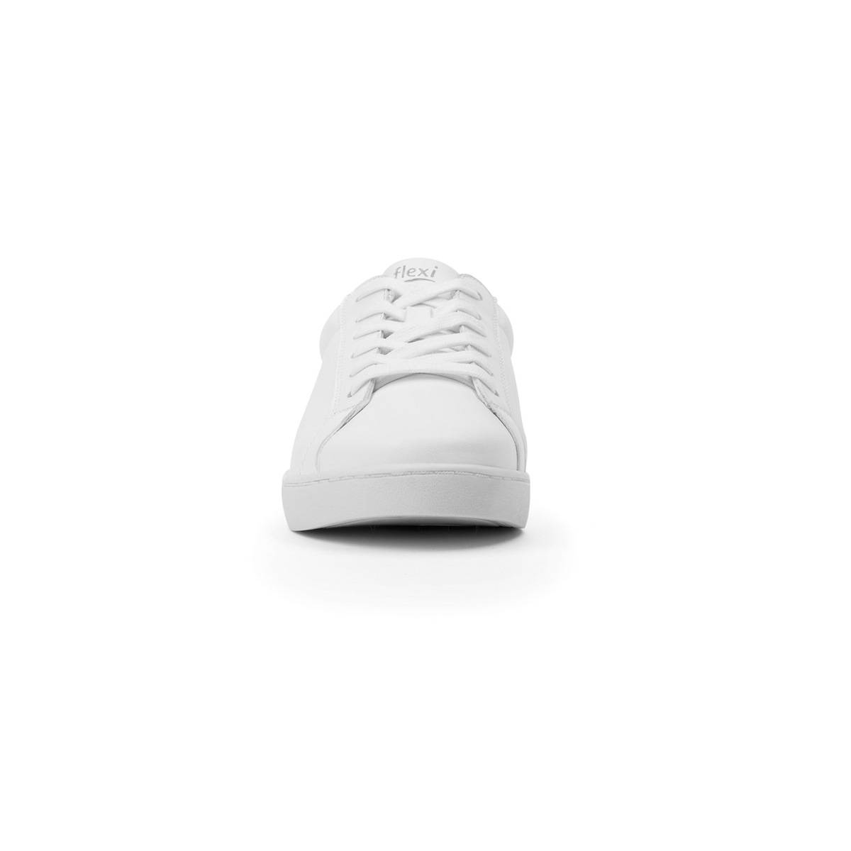 Sneaker Universitario Flexi Con Plantilla Comfort Pad Para Mujer - Estilo 33510 Blanco