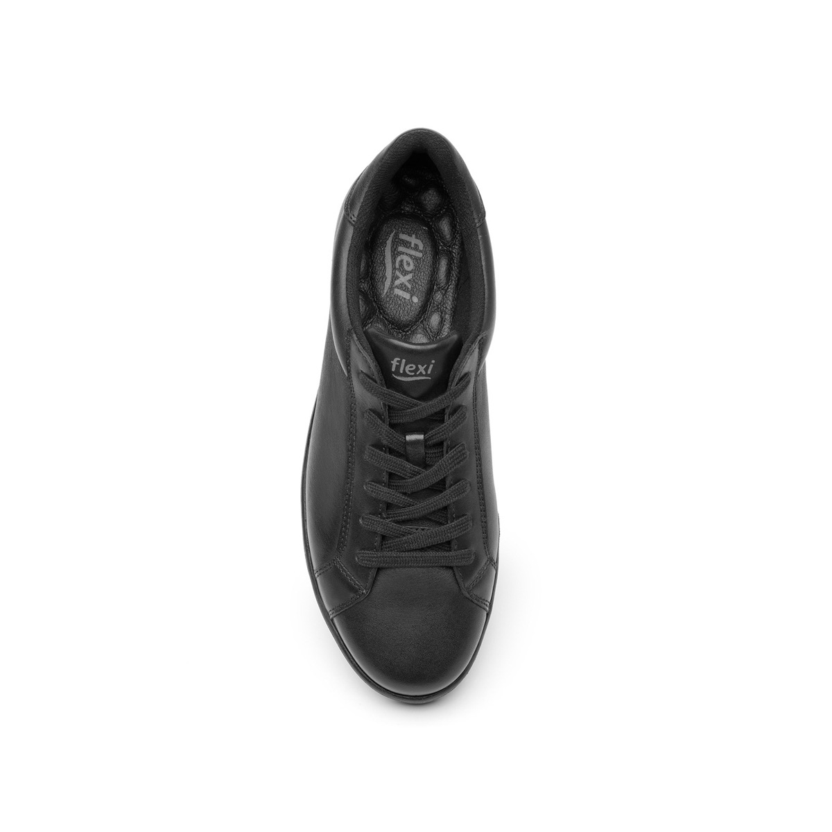 Sneaker Universitario Flexi Con Plantilla Comfort Pad Para Mujer - Estilo 33510 Negro