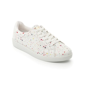 Sneaker Universitario Flexi Con Dos Pares De Agujetas De Color Para Mujer - Estilo 33515 Blanco Sneaker Universitario Flexi Con Dos Pares De Agujetas De Color Para Mujer - Estilo 33515 Blanco
