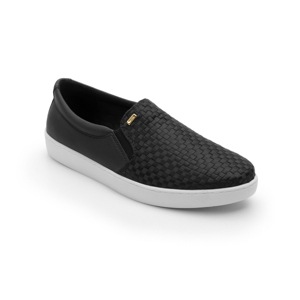 Flat Urbano Flexi Con Material Tejido Para Mujer - Estilo 33516 Negro Flat Urbano Flexi Con Material Tejido Para Mujer - Estilo 33516 Negro