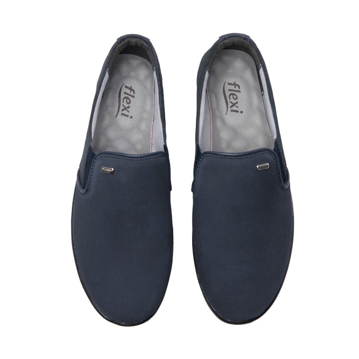 Slip On Casual Flexi para Mujer con Plantilla Confort Pad Estilo 33523 Azul