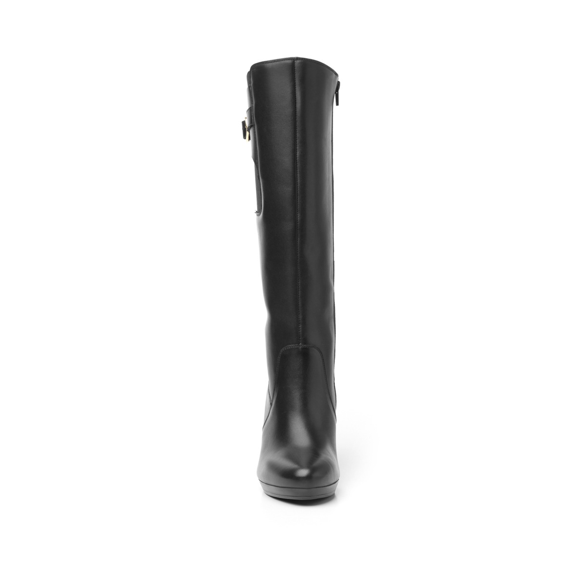 Bota De Vestir Flexi De Tacón Alto Para Mujer - Estilo 33619 Negro