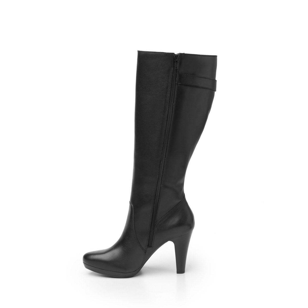 Bota De Vestir Flexi De Tacón Alto Para Mujer - Estilo 33619 Negro