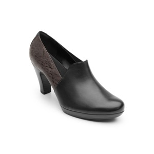 Botín De Vestir Flexi Con Textura Exótica Para Mujer - Estilo 34306 Black Botín De Vestir Flexi Con Textura Exótica Para Mujer - Estilo 34306 Black