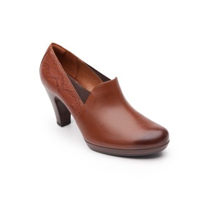 Botín De Vestir Flexi Con Textura Exótica Para Mujer - Estilo 34306 Café Botín De Vestir Flexi Con Textura Exótica Para Mujer - Estilo 34306 Café
