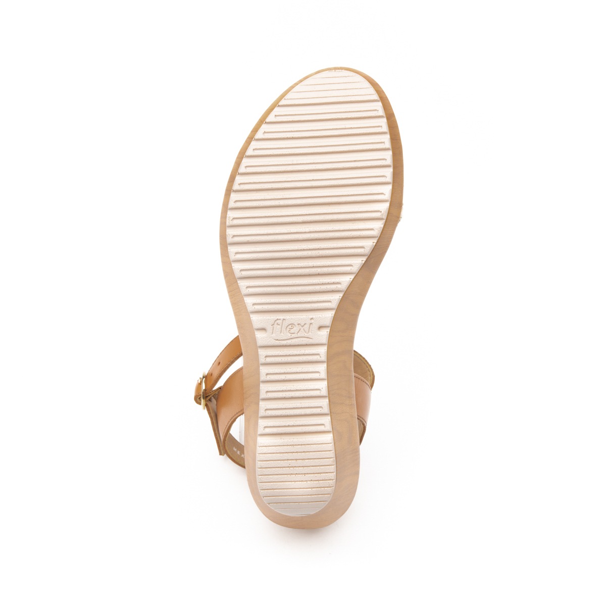 Sandalia Casual Flexi Con Tira Trenzada Para Mujer - Estilo 34514 Blanco
