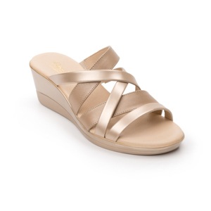 Sandalia Casual Flexi Con Tiras Múltiples Para Mujer - Estilo 34710 Beige Sandalia Casual Flexi Con Tiras Múltiples Para Mujer - Estilo 34710 Beige