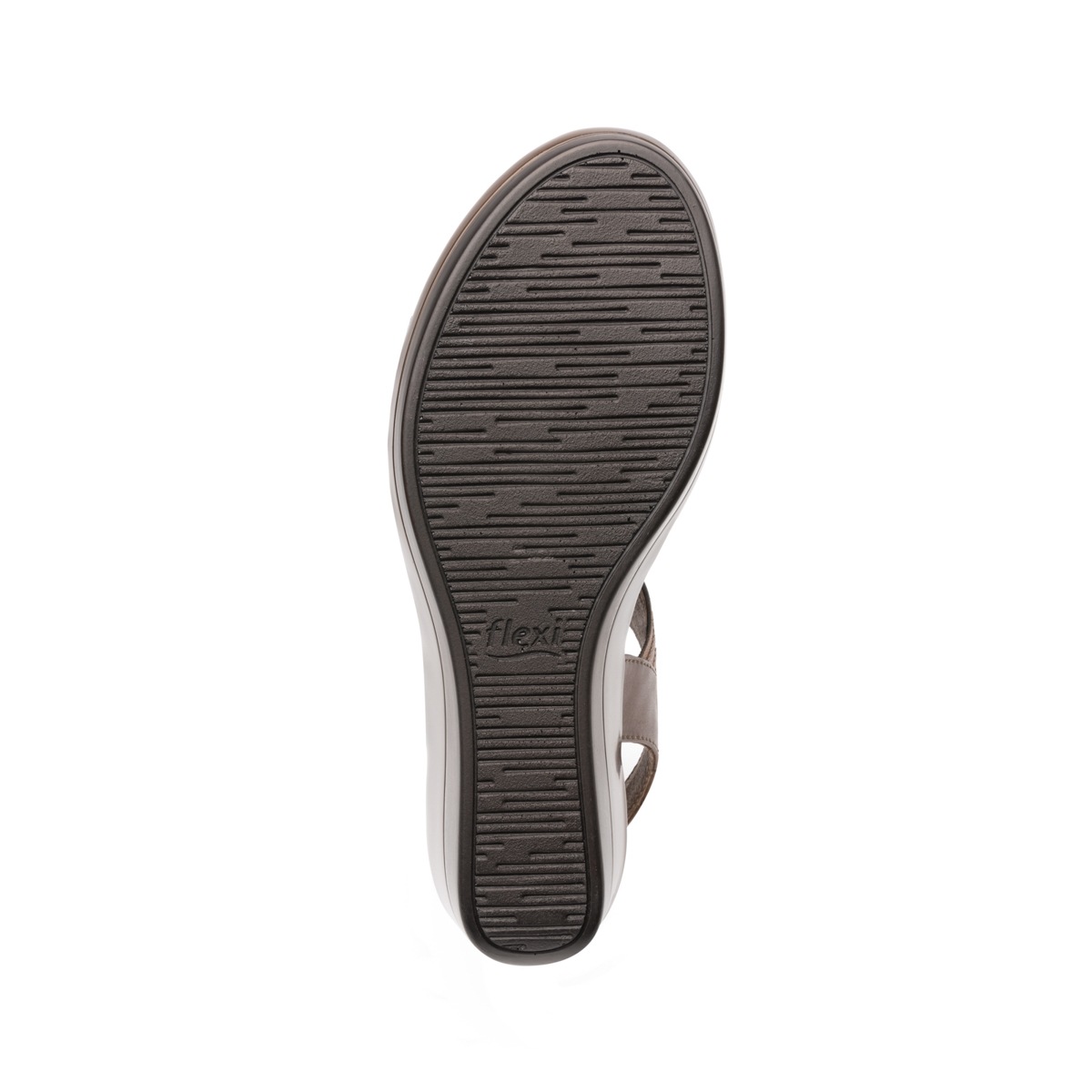 Sandalia Casual Flexi Con Tiras Brillo Para Mujer - Estilo 34711 Bronce