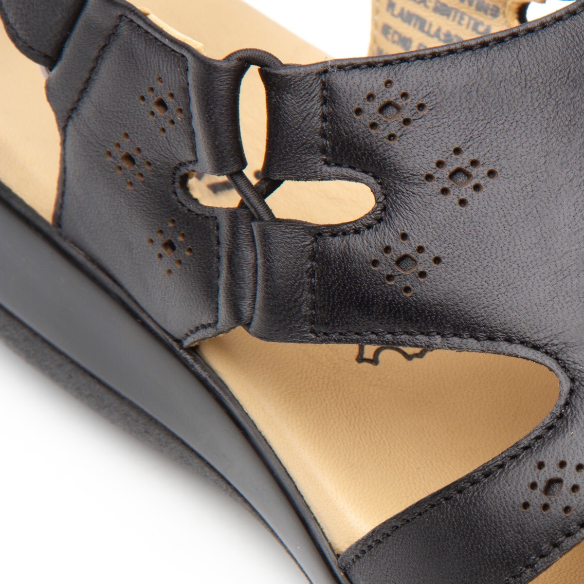 Sandalia Casual Flexi 100% Piel Para Mujer - Estilo 34906 Negro