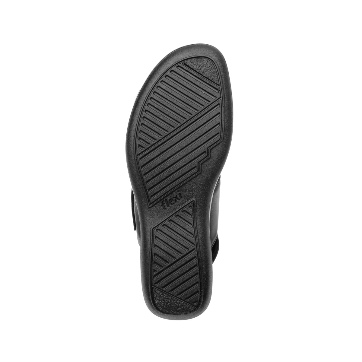 Sandalia Casual Flexi Con Piel Extra Suave Para Mujer - Estilo 34908 Negro