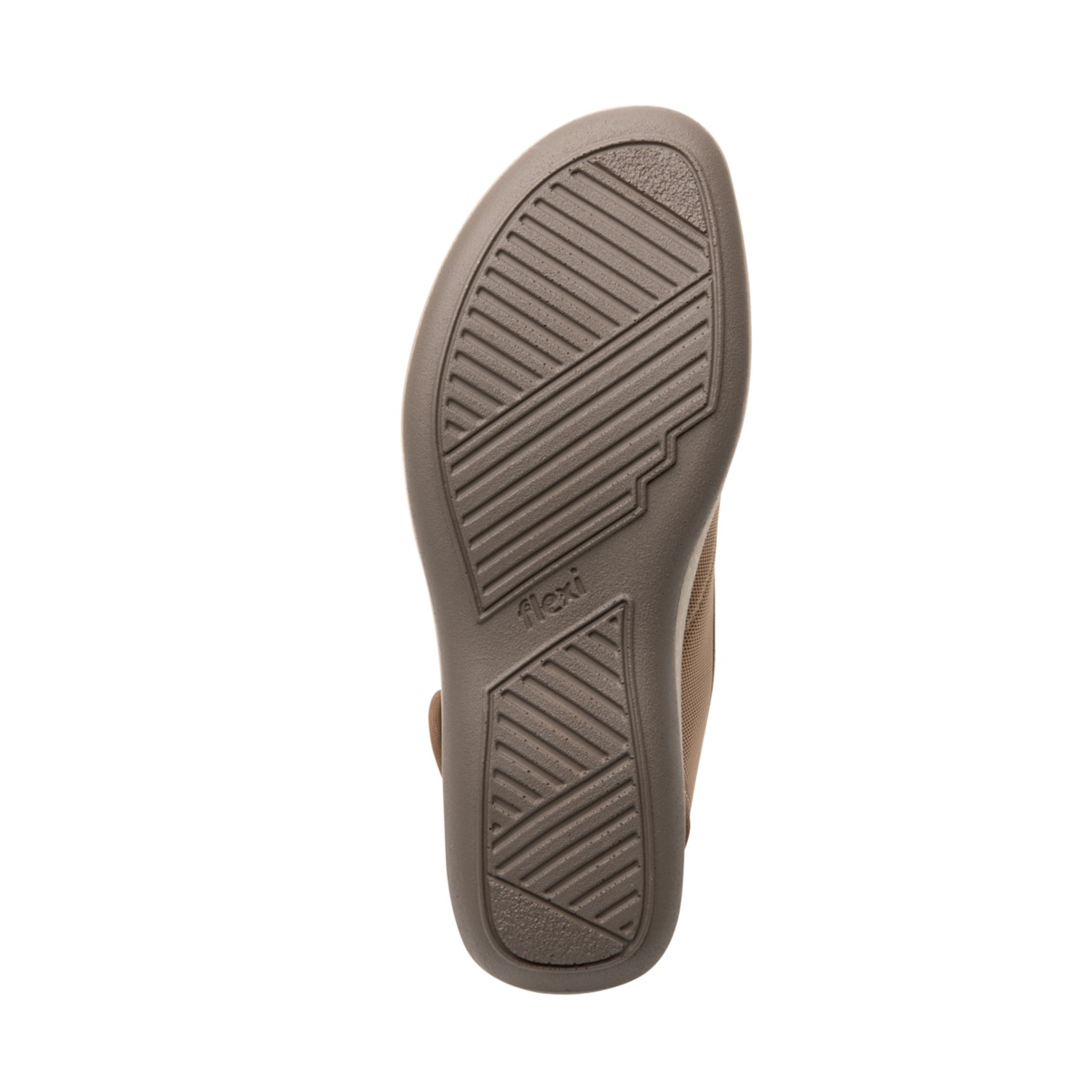 Sandalia Casual Flexi para Mujer con Adaptable Al Pie Estilo 34917 Beige