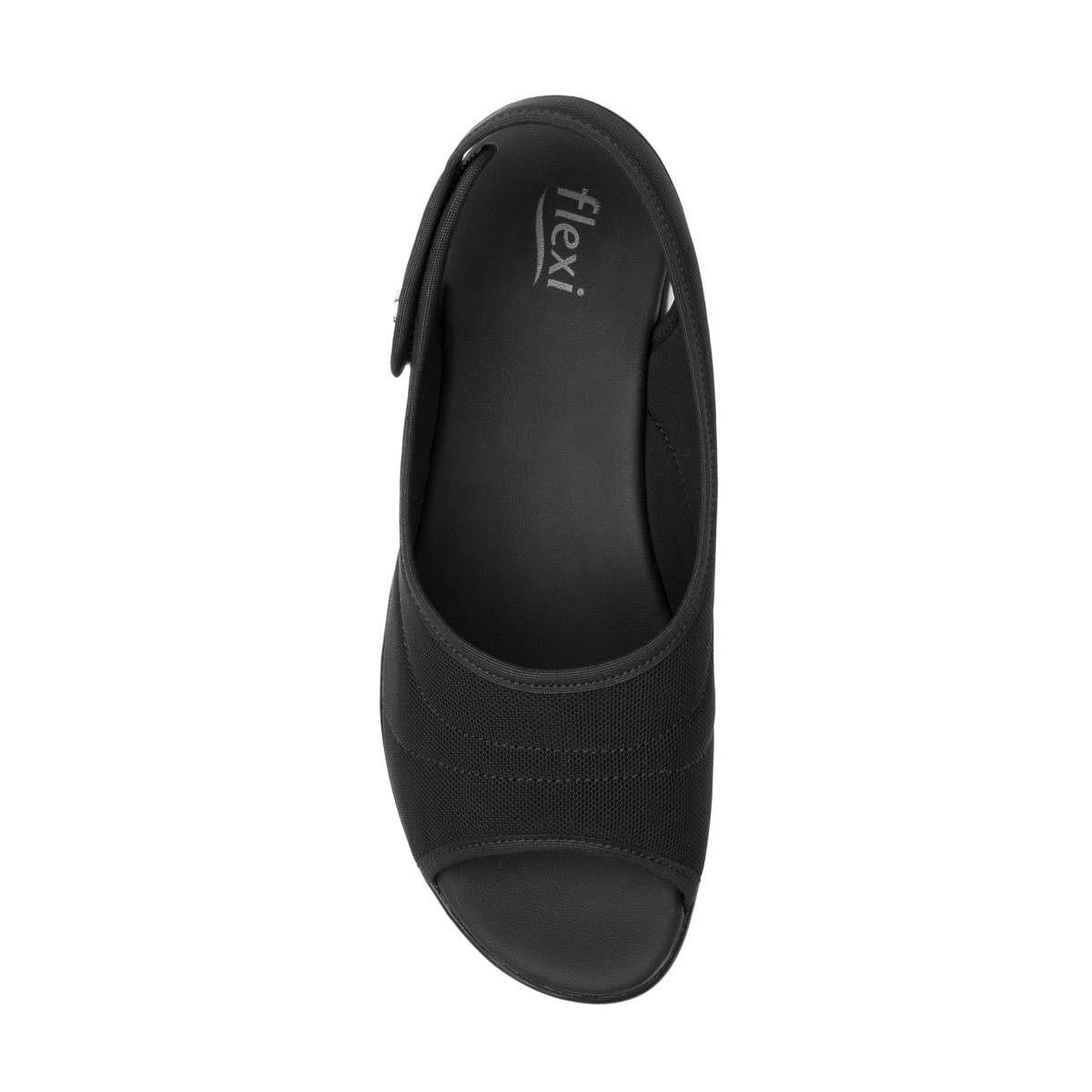 Sandalia Casual Flexi para Mujer con Adaptable Al Pie Estilo 34917 Negro