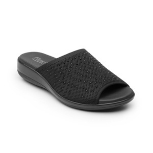 Sandalia Casual Flexi para Mujer con Adaptabilidad Al Pie Estilo 34922 Negro Sandalia Casual Flexi para Mujer con Adaptabilidad Al Pie Estilo 34922 Negro