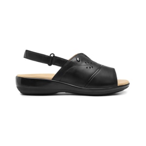 Sandalia Sling Back Flexi para Mujer con Piel Extra Suave Estilo 34930 Negro Sandalia Sling Back Flexi para Mujer con Piel Extra Suave Estilo 34930 Negro