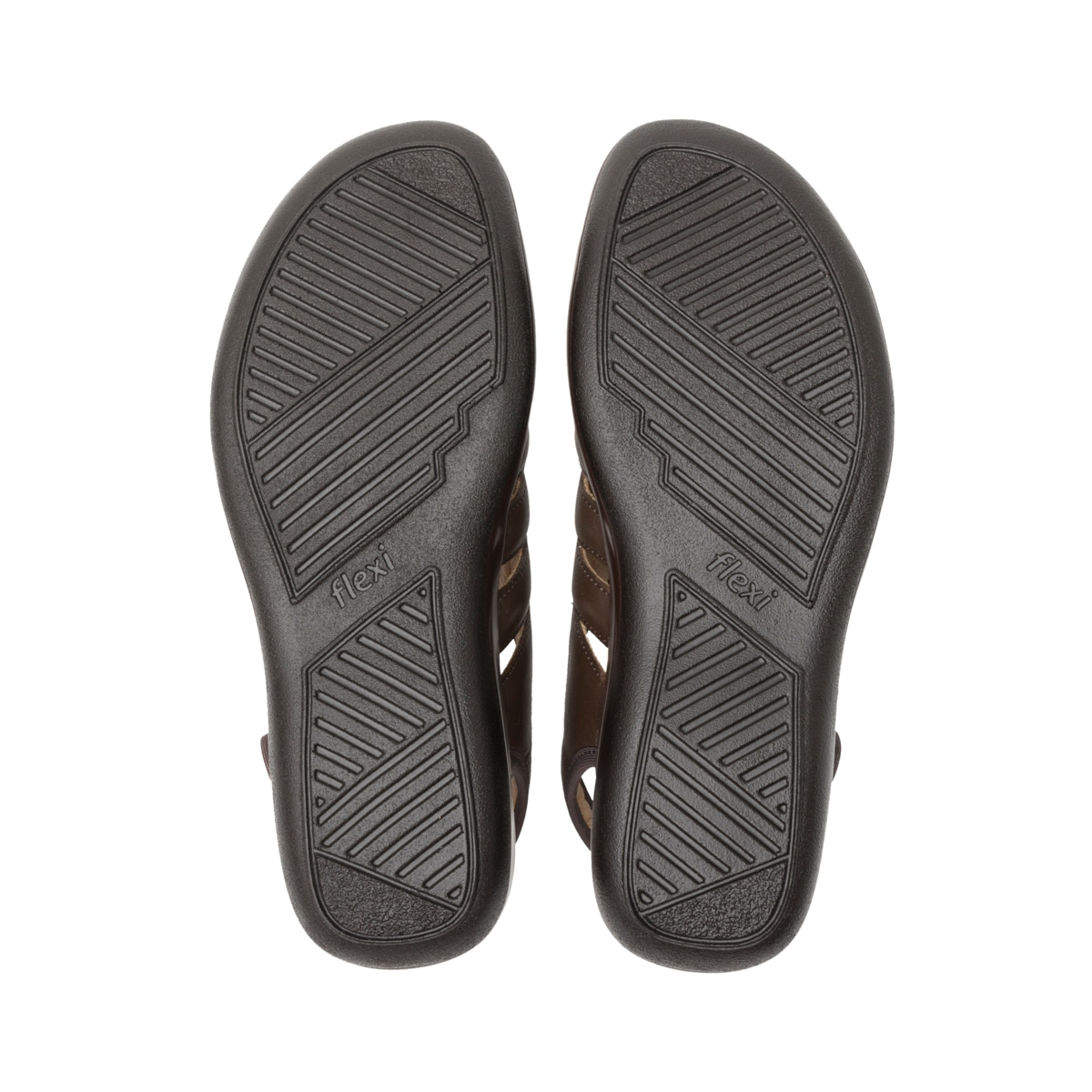 Sandalia Casual Flexi para Mujer con Adaptabilidad Al Pie Estilo 34933 Café