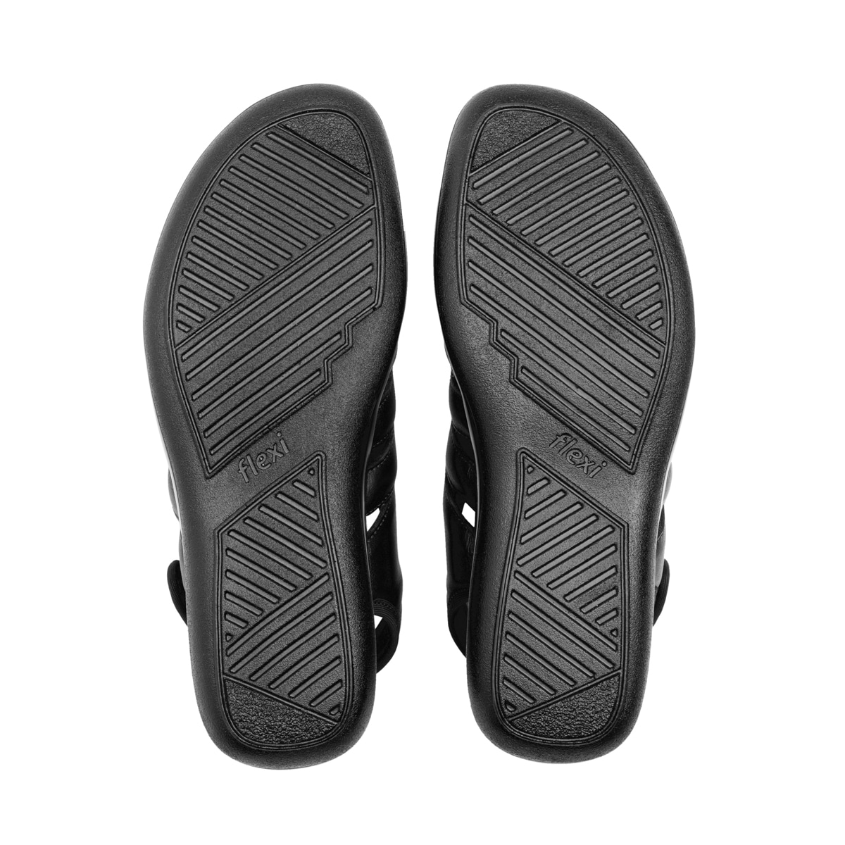 Sandalia Casual Flexi para Mujer con Adaptabilidad Al Pie Estilo 34933 Negro