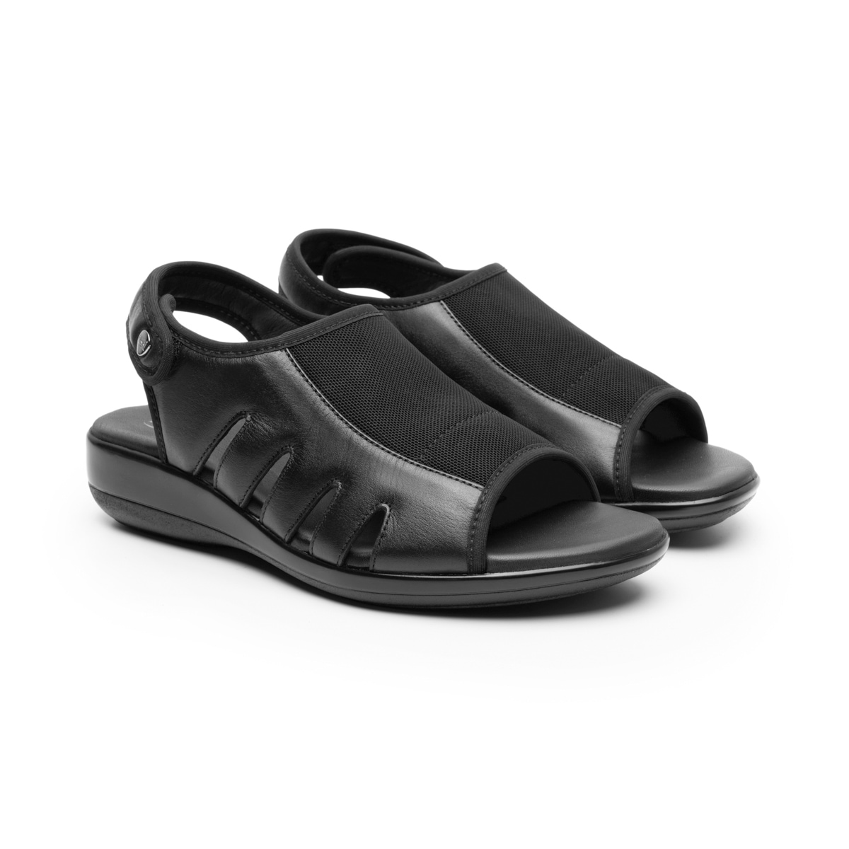 Sandalia Casual Flexi para Mujer con Adaptabilidad Al Pie Estilo 34933 Negro