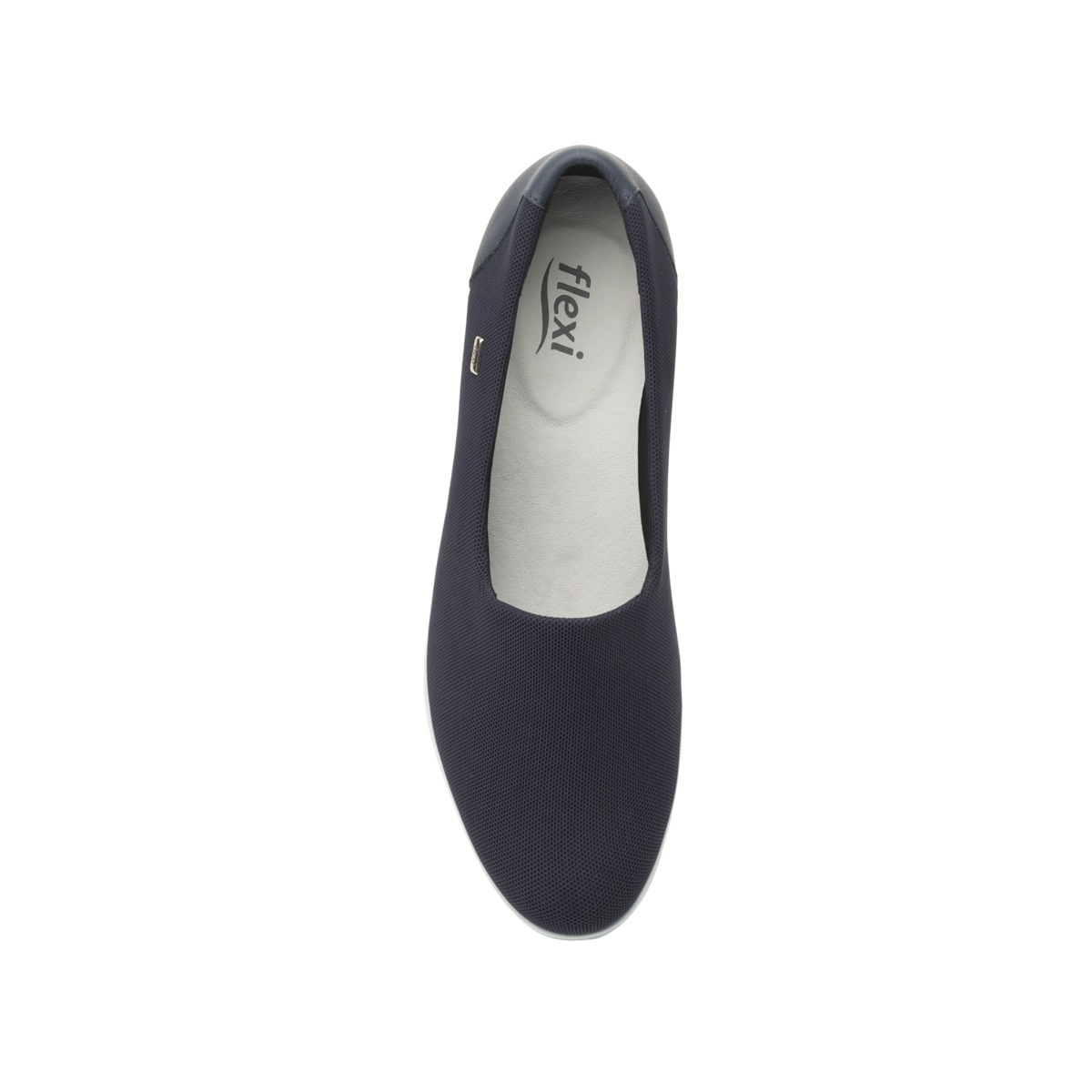 Flat Casual Flexi Con Suela Extra Ligera Para Mujer - Estilo 35103 Azul