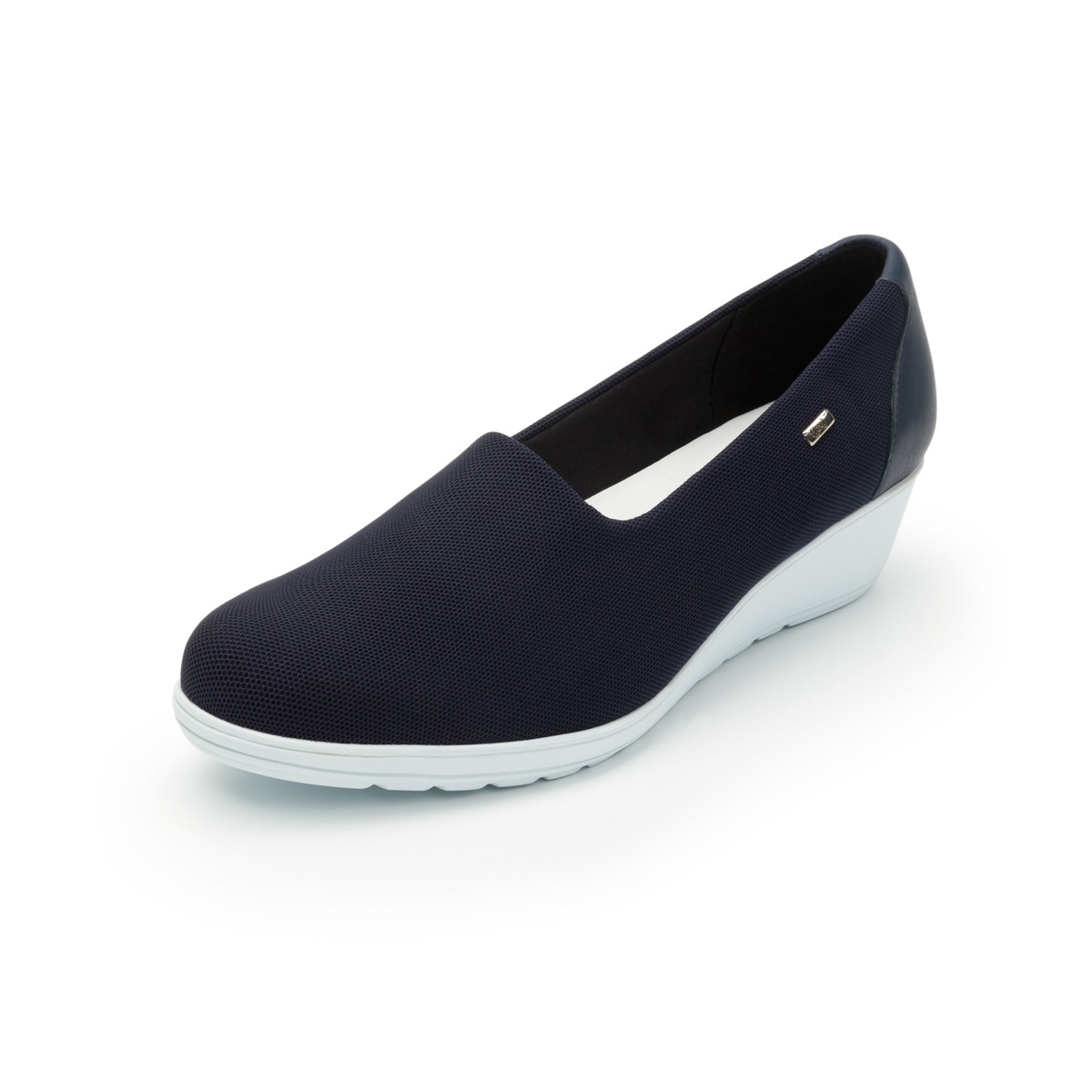 Flat Casual Flexi Con Suela Extra Ligera Para Mujer - Estilo 35103 Azul