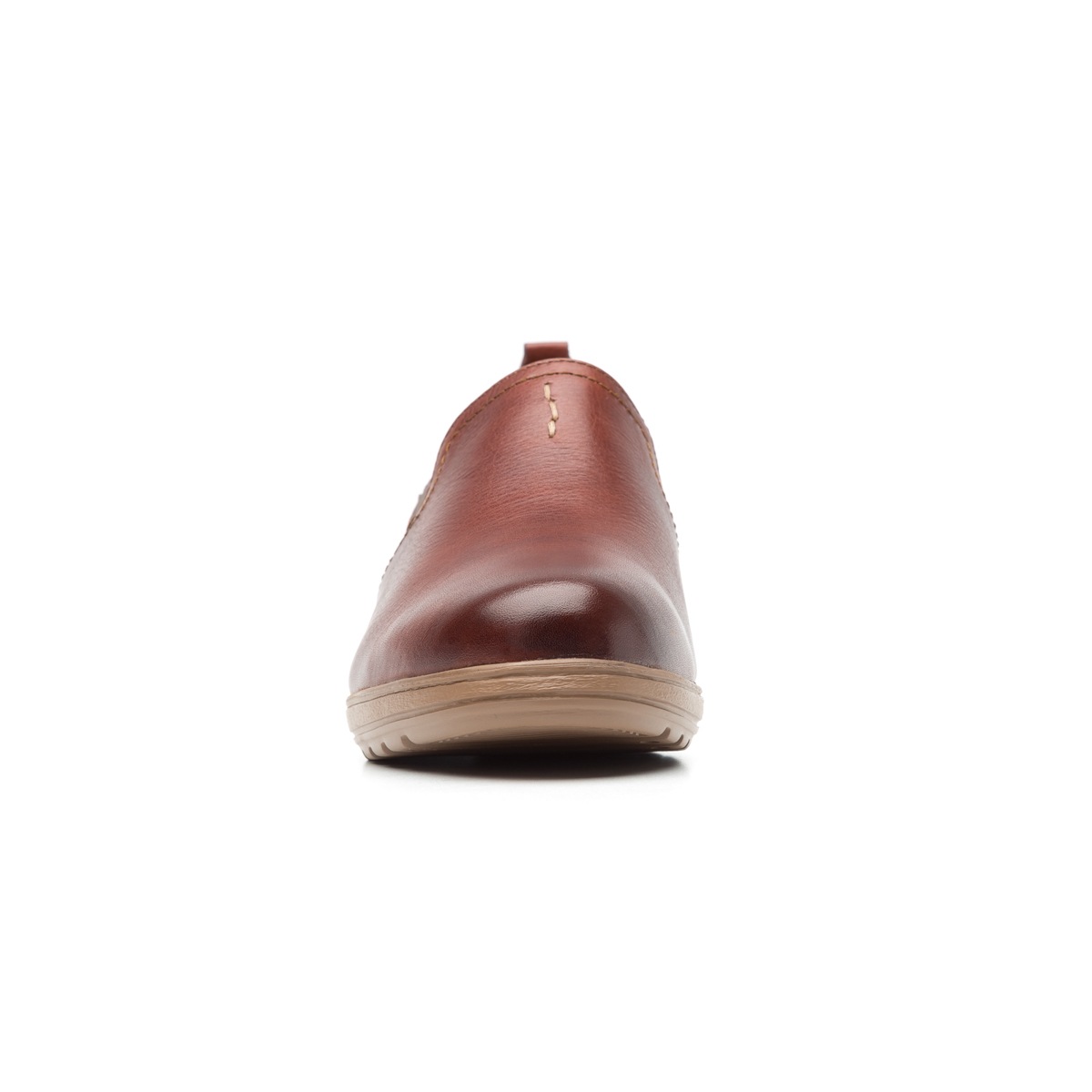 Flat Casual Flexi Con Cuña Media Ligera Para Mujer - Estilo 35104 Café
