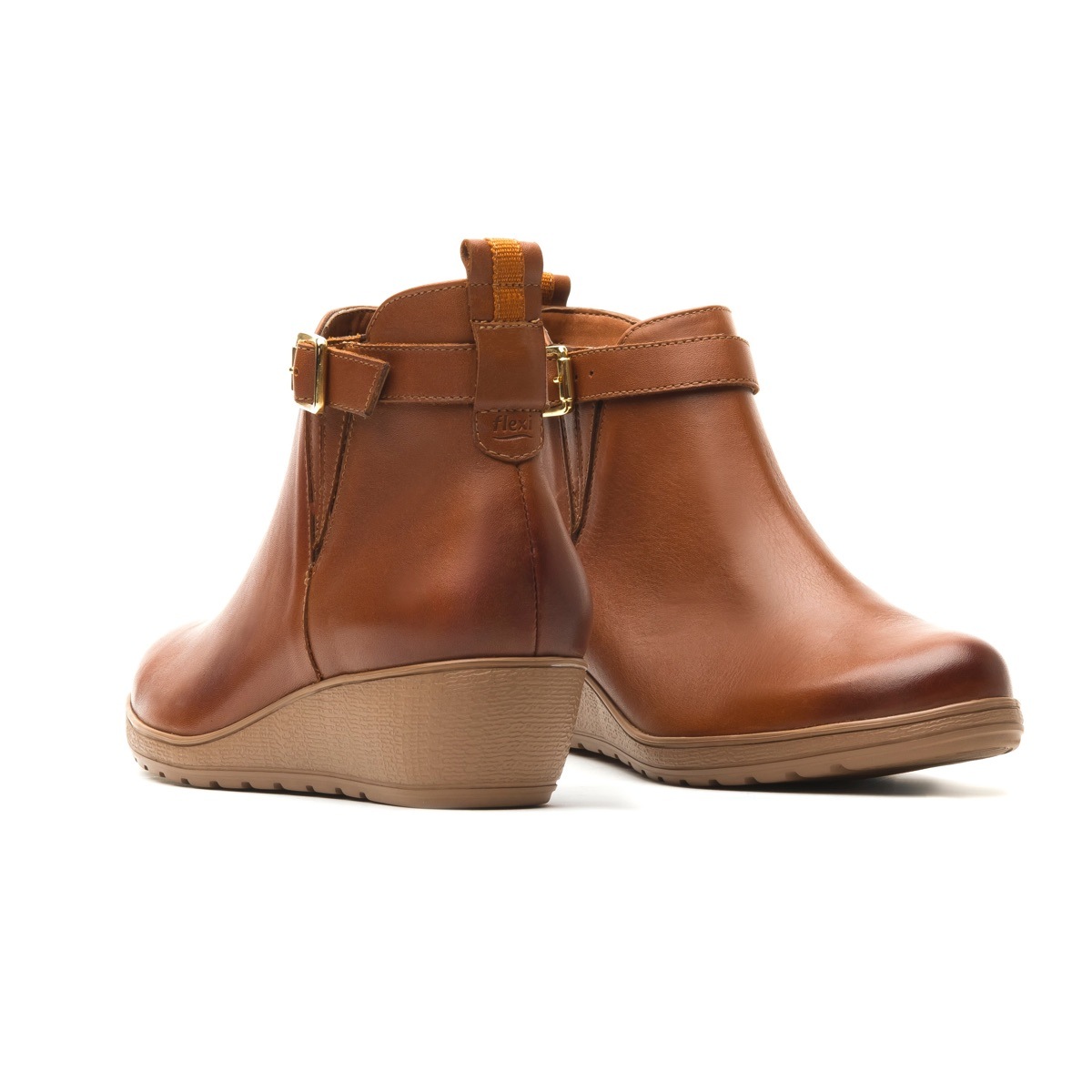 Botín Casual Flexi Con Suela Extra Ligera Para Mujer - Estilo 35107 Cafe