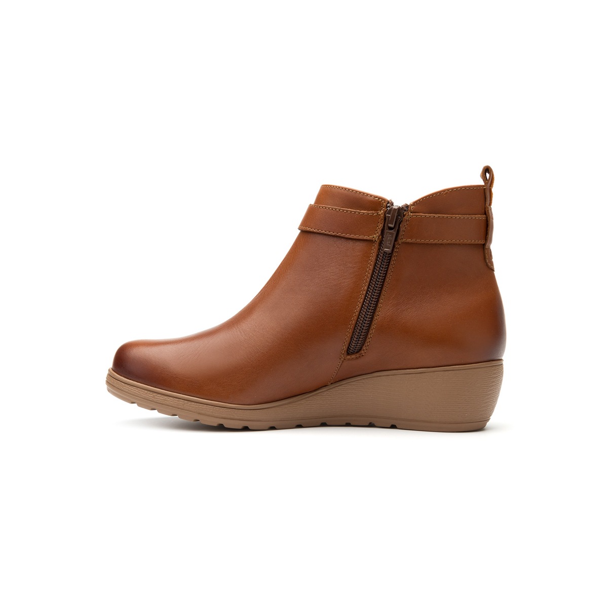 Botín Casual Flexi Con Suela Extra Ligera Para Mujer - Estilo 35107 Cafe