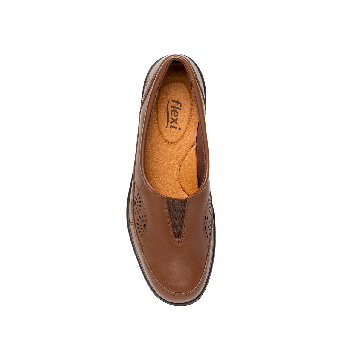 Flat Casual Flexi Con Sistema Walking Soft Para Mujer - Estilo 35303 Expresso