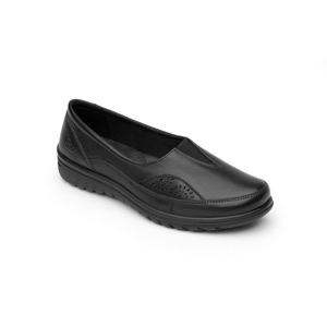 Flat Casual Flexi Con Sistema Walking Soft Para Mujer - Estilo 35303 Negro Flat Casual Flexi Con Sistema Walking Soft Para Mujer - Estilo 35303 Negro