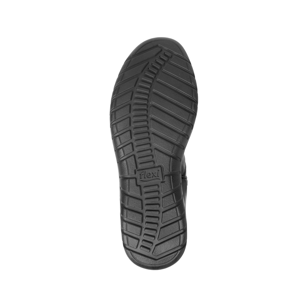 Bota Casual Flexi Con Detalle Tejido Para Mujer - Estilo 35310 Negro