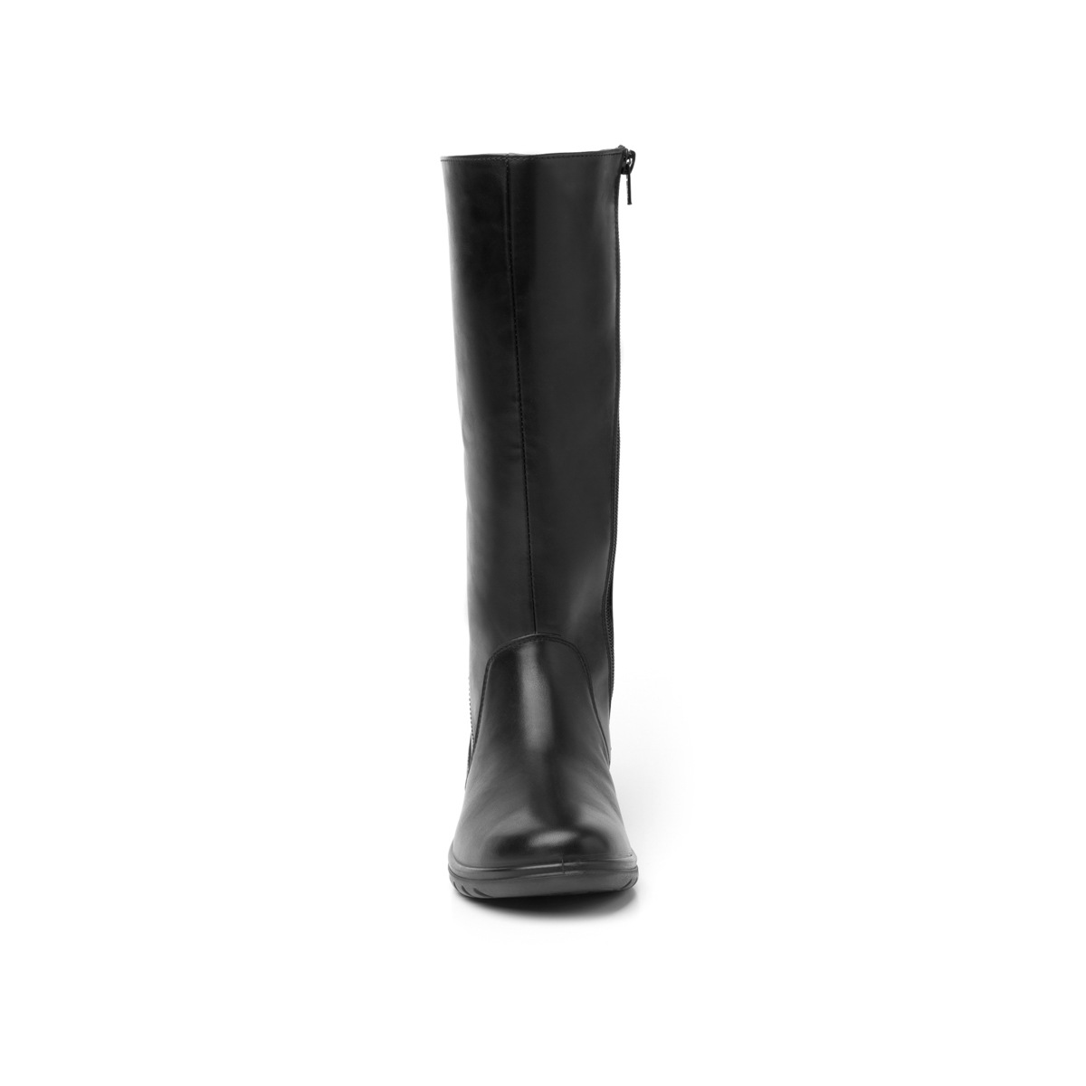 Bota Casual Flexi Con Detalle Tejido Para Mujer - Estilo 35310 Negro