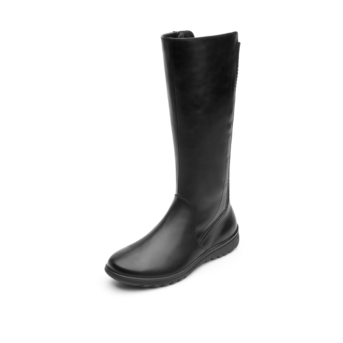 Bota Casual Flexi Con Detalle Tejido Para Mujer - Estilo 35310 Negro