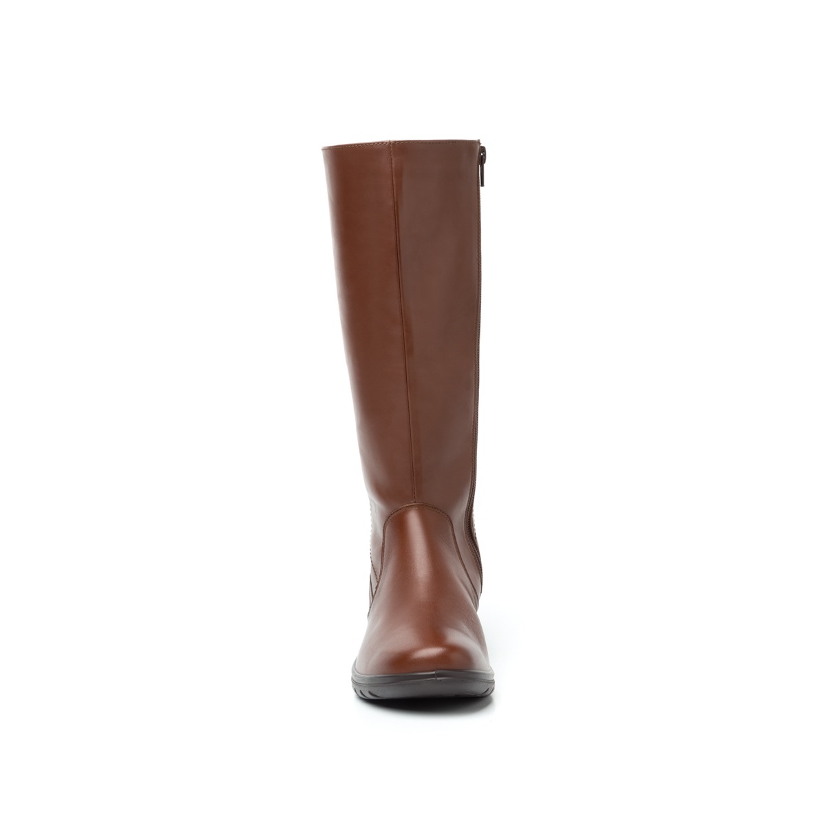 Bota Casual Flexi Con Detalle Tejido Para Mujer - Estilo 35310 Whisky