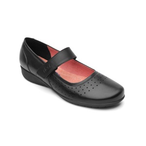 Flat Escolar Flexi Con Pulsera Con Velcro Para Niña - Estilo 35805 Negro Flat Escolar Flexi Con Pulsera Con Velcro Para Niña - Estilo 35805 Negro
