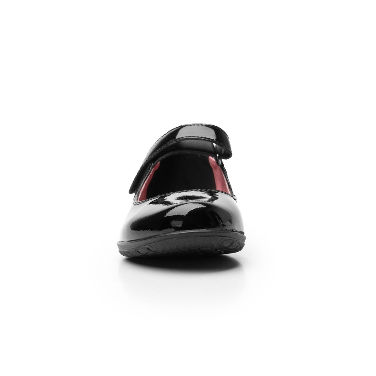 Flat Escolar Flexi De Charol Para Niña - Estilo 35902 Black