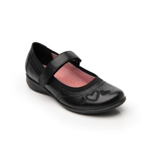 Zapato Escolar Mary Jane Flexi para Niña Estilo 35916 Black