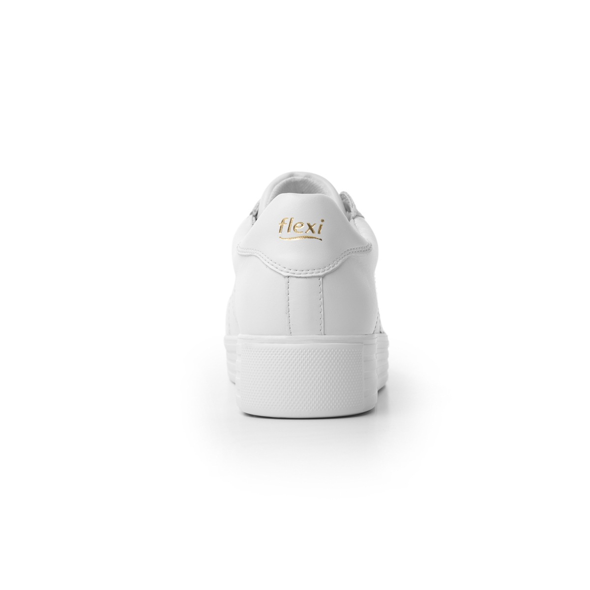 Sneaker Universitario Flexi Con Plantilla Comfort Pad Para Mujer - Estilo 36308 Blanco