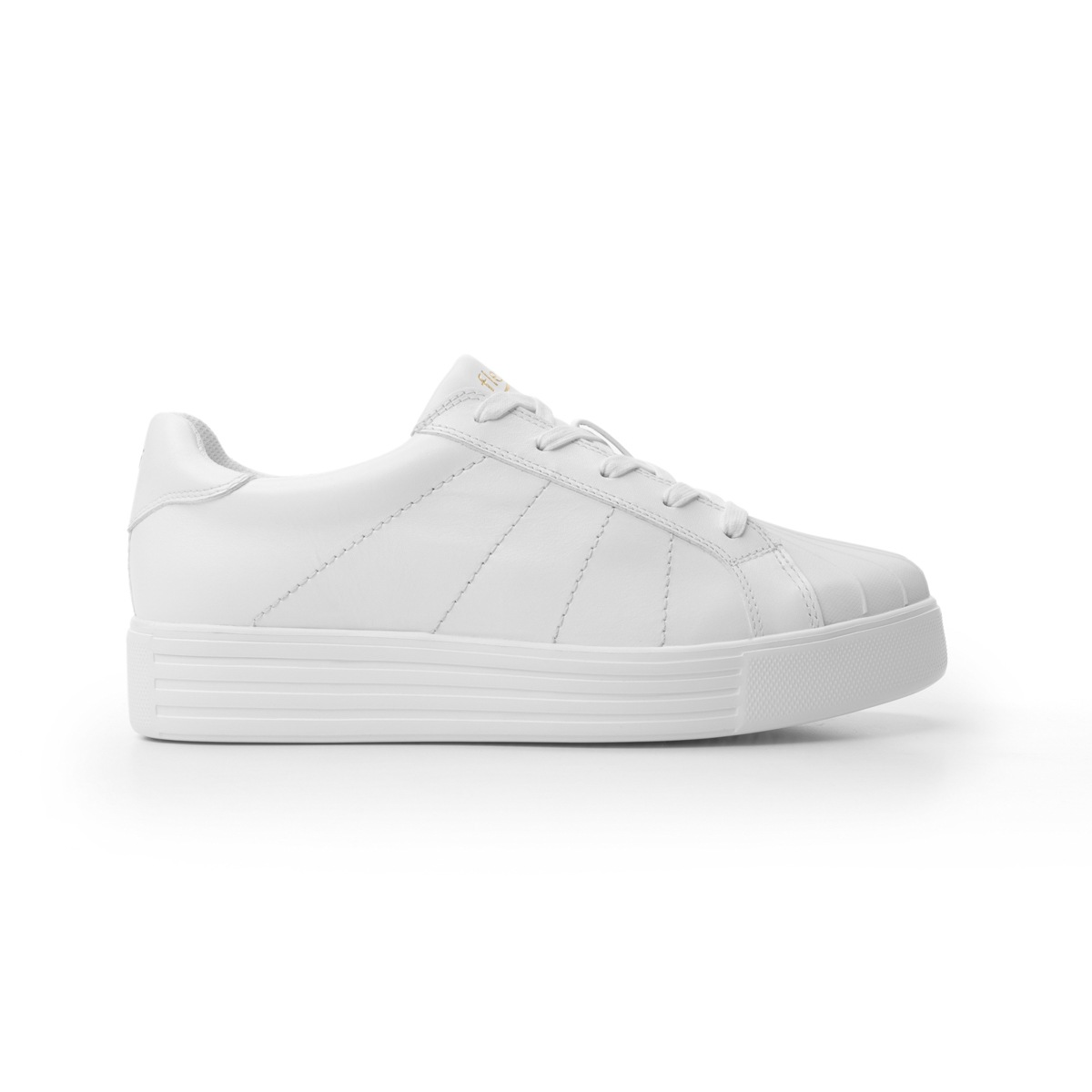 Sneaker Universitario Flexi Con Plantilla Comfort Pad Para Mujer - Estilo 36308 Blanco