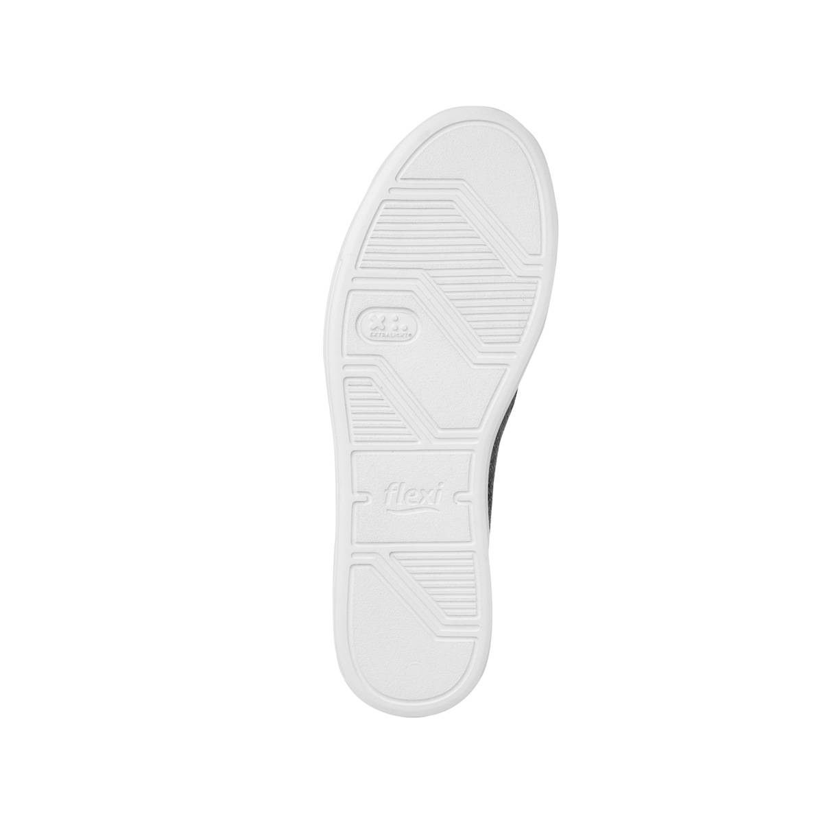 Flat Universitario Flexi De Lentejuelas Para Mujer - Estilo 36310 Negro