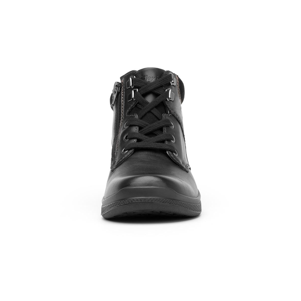 Botín Outdoor Flexi Con Sistema Walking Soft Para Mujer - Estilo 37507 Negro