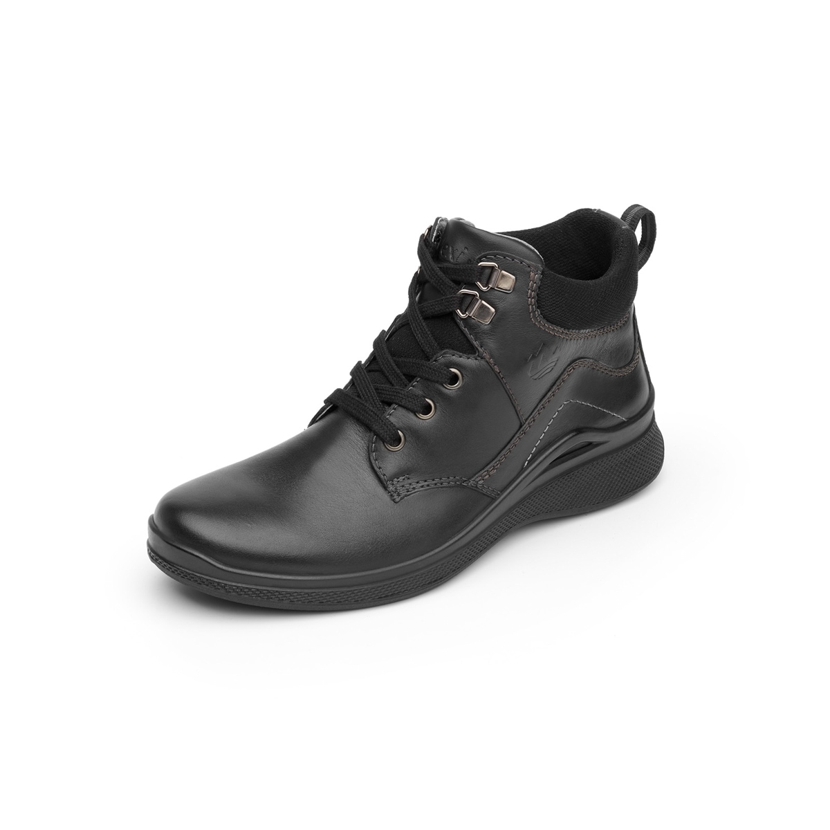 Botín Outdoor Flexi Con Sistema Walking Soft Para Mujer - Estilo 37507 Negro