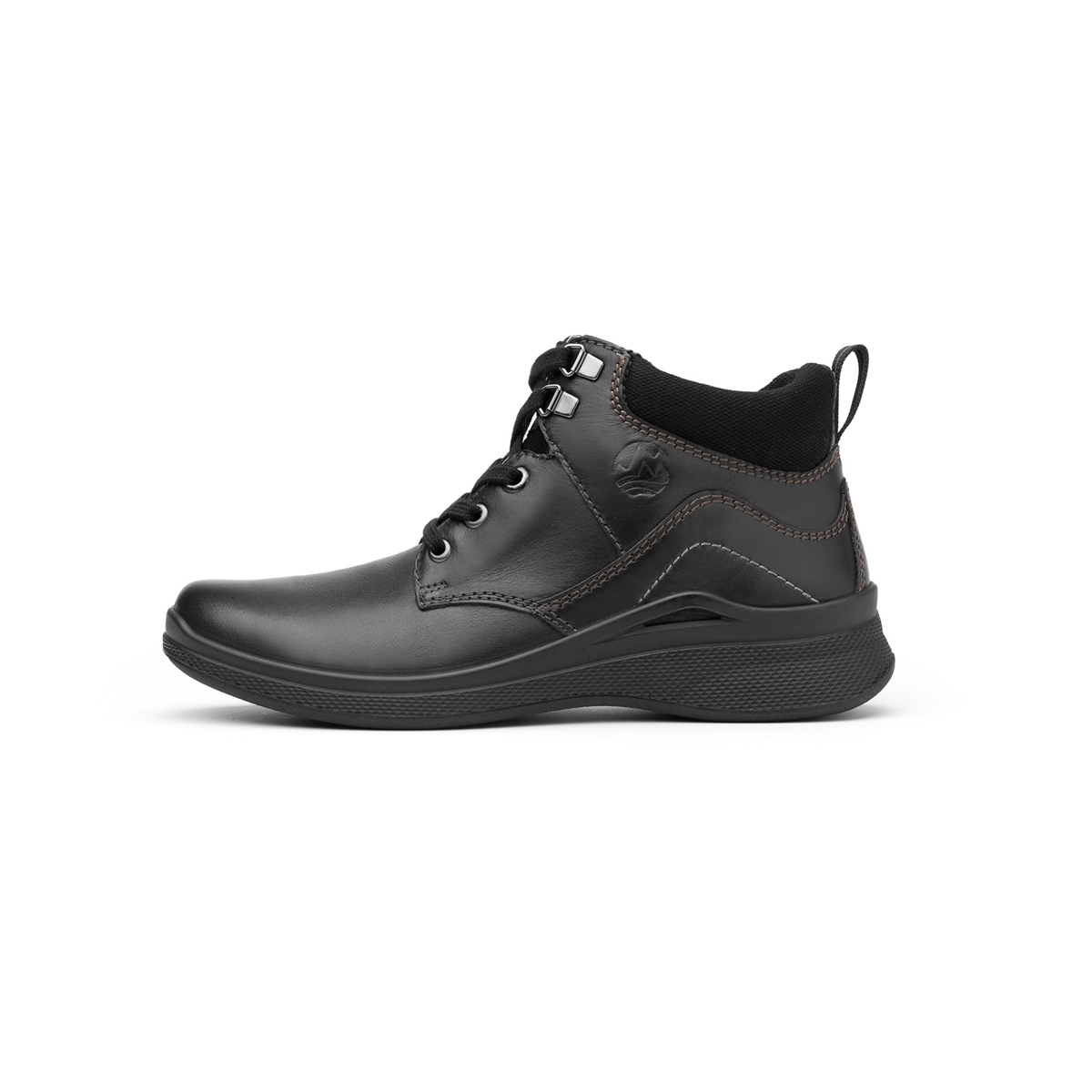 Botín Outdoor Flexi Con Sistema Walking Soft Para Mujer - Estilo 37507 Negro