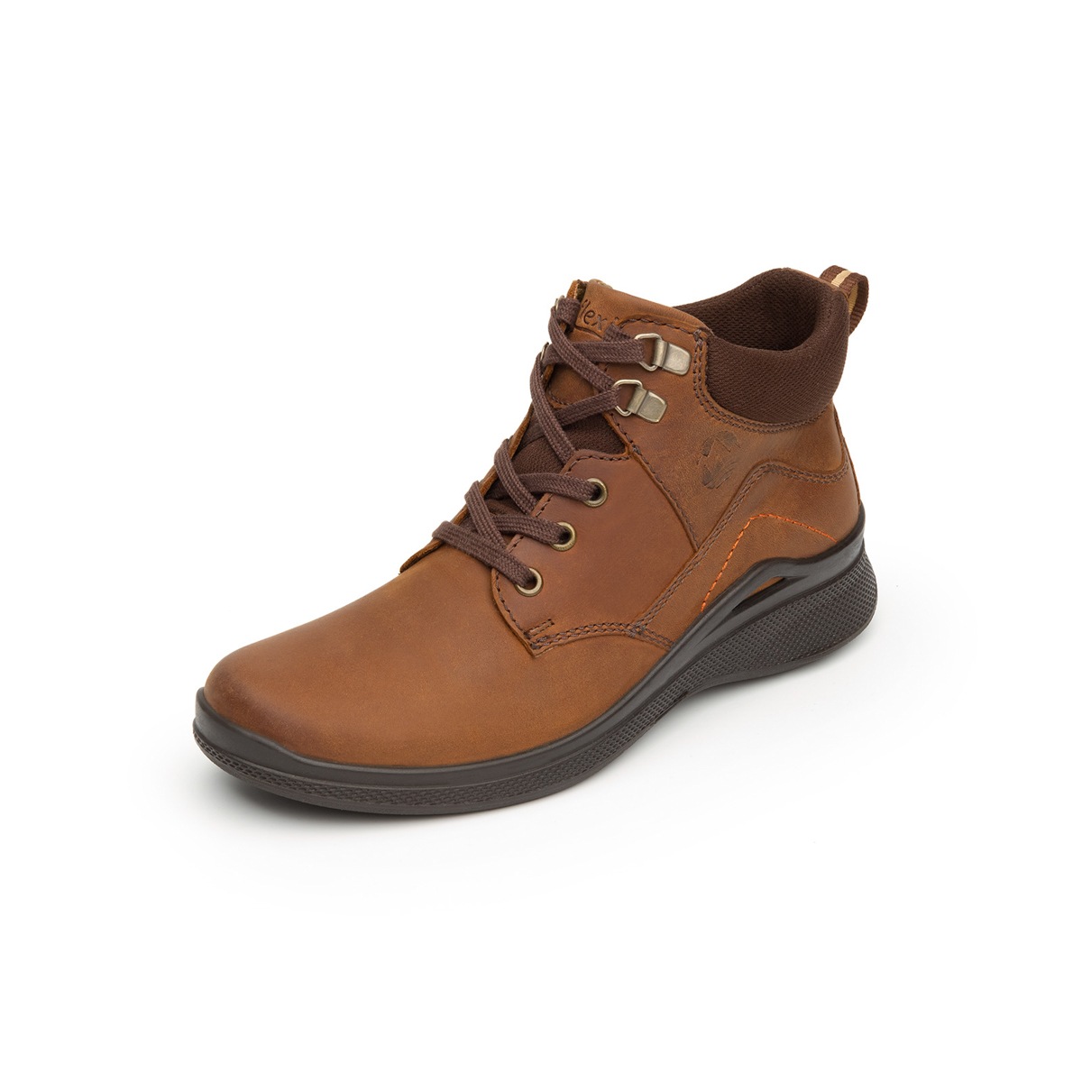Botín Outdoor Flexi Con Sistema Walking Soft Para Mujer - Estilo 37507 Tan