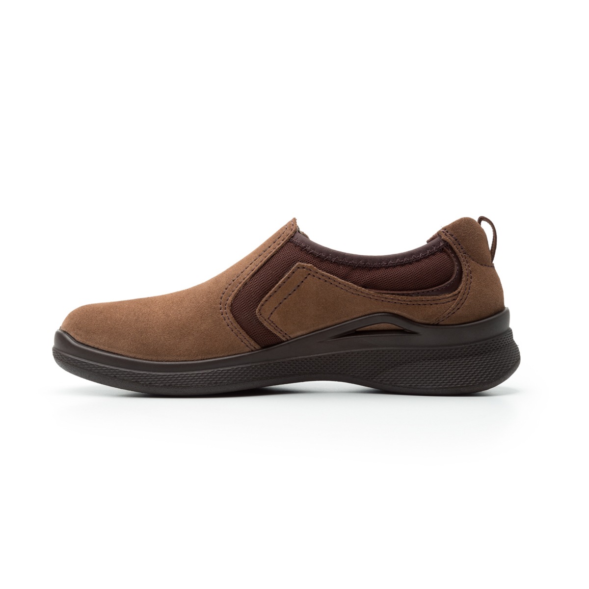 Flat Casual Sport Flexi Con Sistema Walking Soft Para Mujer - Estilo 37510 Café