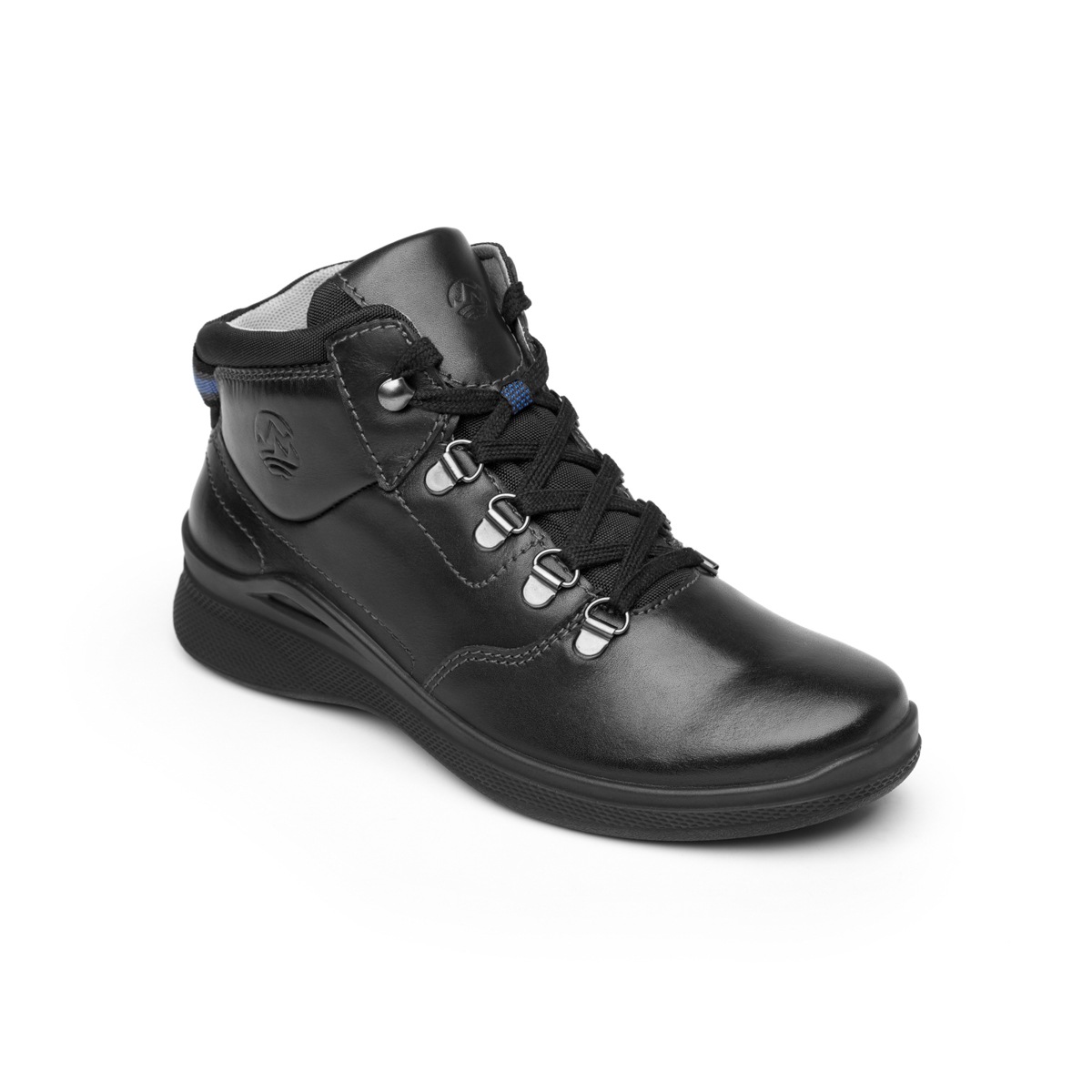 Botín Outdoor Flexi Con Sistema Walking Soft Para Mujer - Estilo 37511 Negro