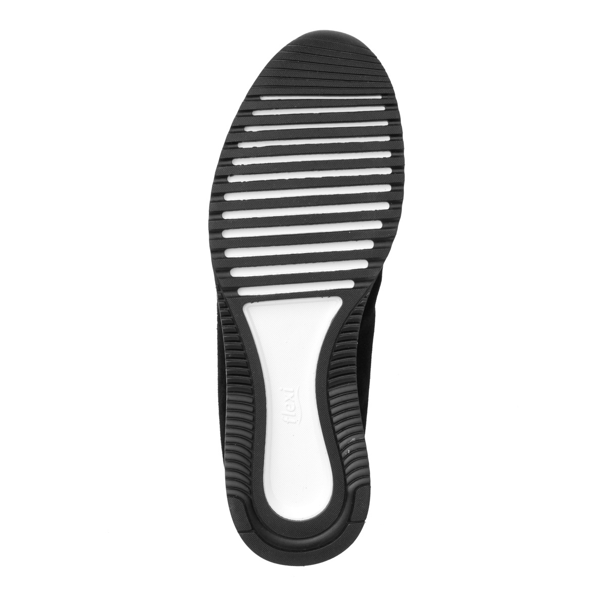 Sneaker Urbano Flexi Con Materiales Combinados Para Mujer - Estilo 37701 Negro