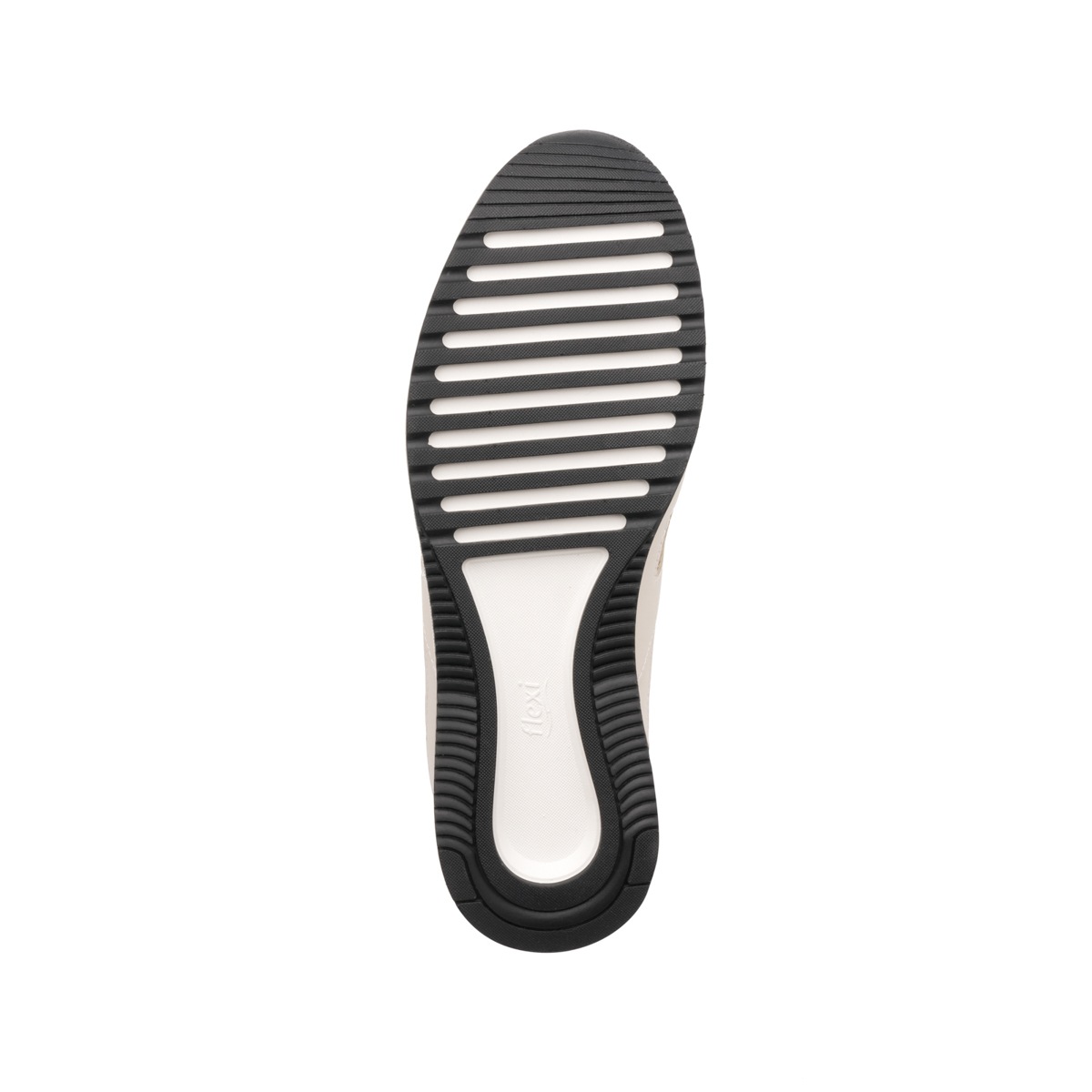 Sneaker Urbano Flexi Con Combinación De Texturas Para Mujer - Estilo 37710 Hueso