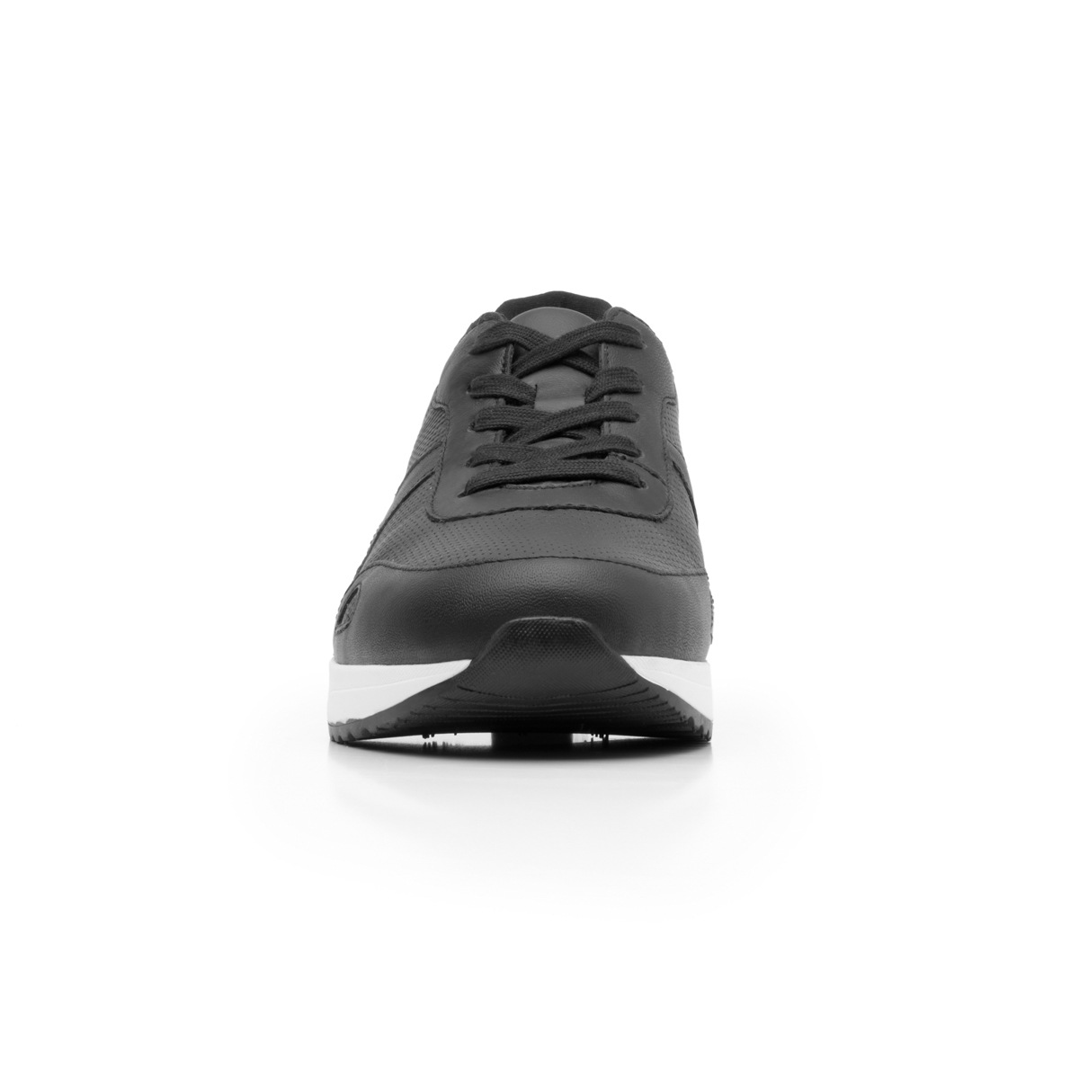 Sneaker Urbano Flexi Con Combinación De Texturas Para Mujer - Estilo 37710 Negro