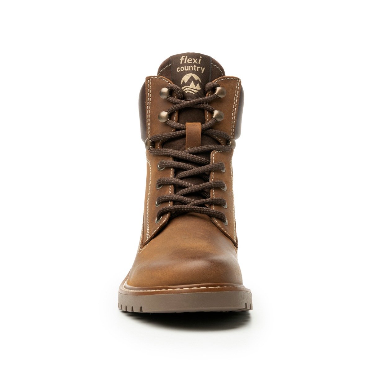 Botín Outdoor Flexi Country para Mujer Estilo 37816 Tan