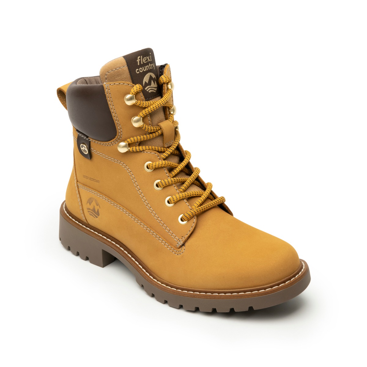 Botín Outdoor Flexi Country para Mujer Estilo 37816 Timber